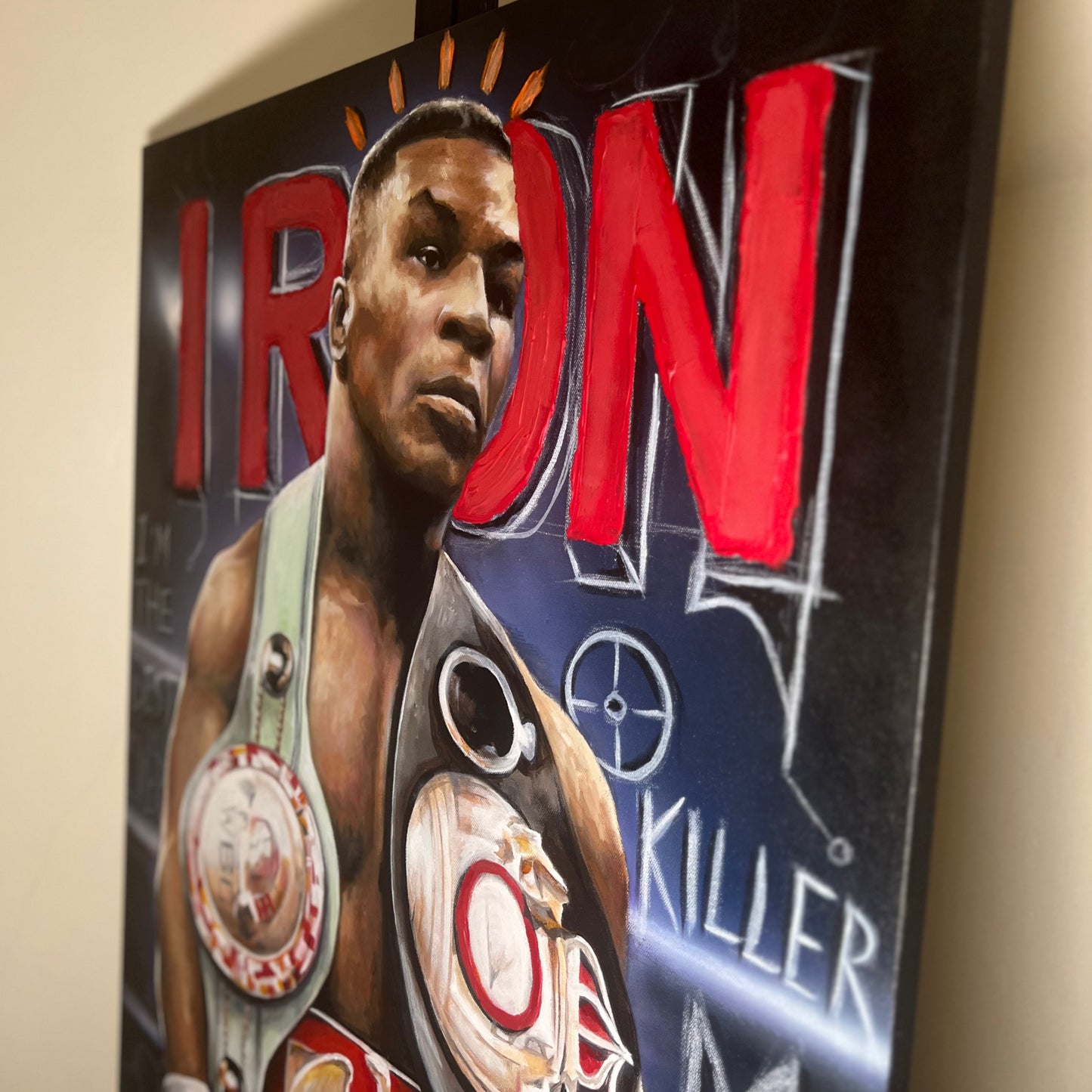 "IRON MIKE" - Original Painting