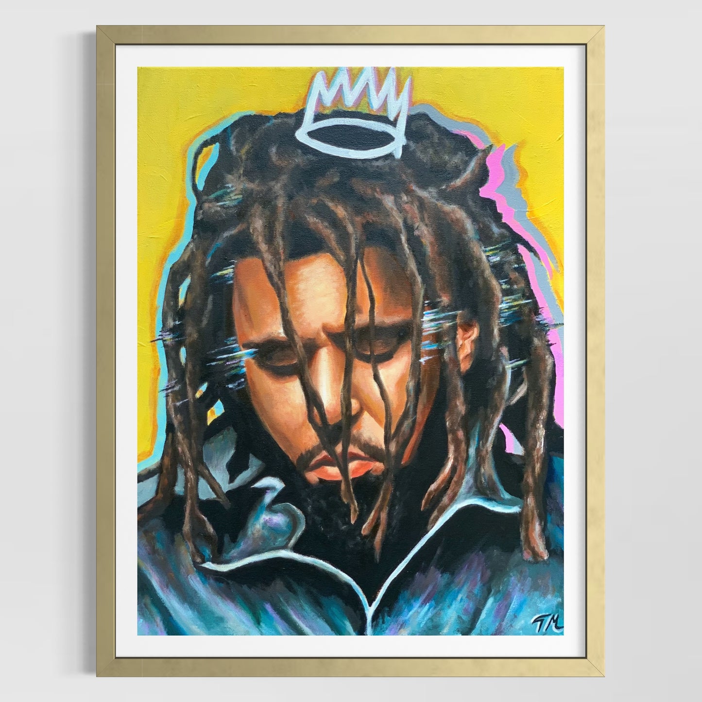 J Cole - Poster Print