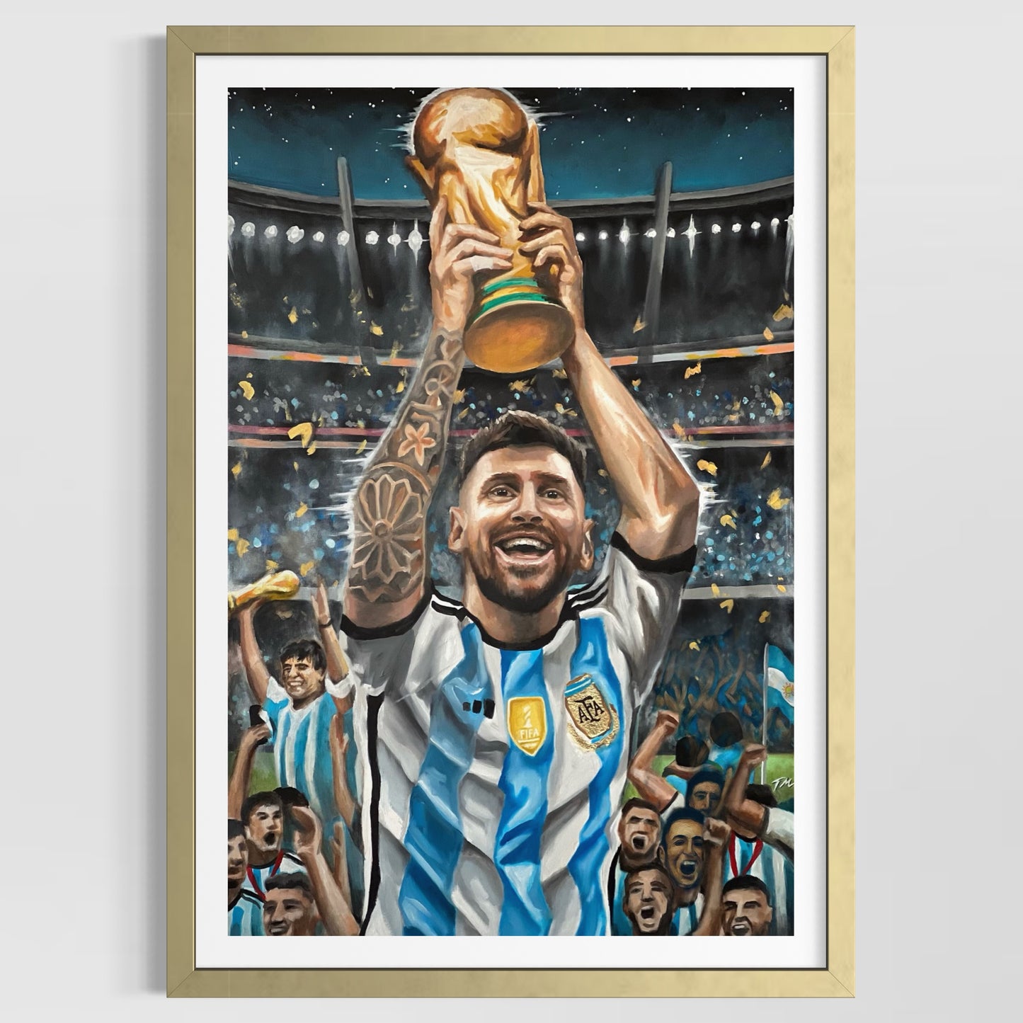 Lionel Messi - Poster Print