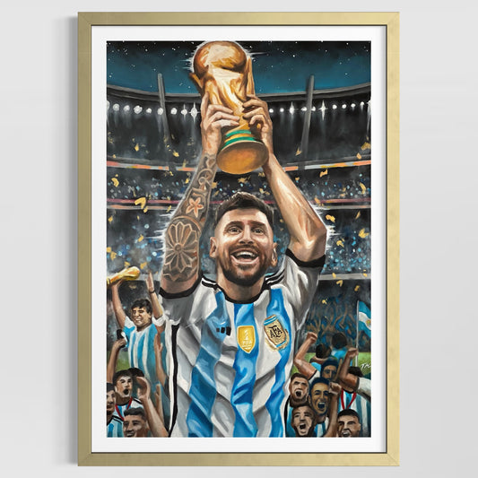 Lionel Messi - Poster Print