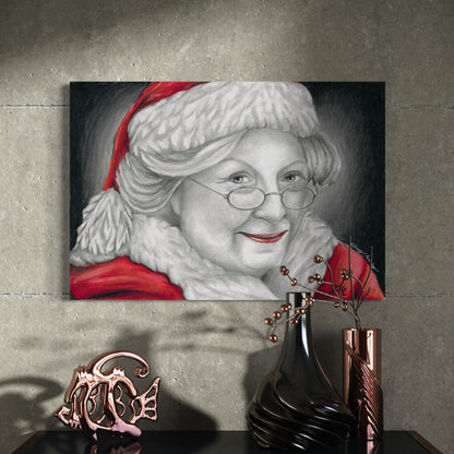Mrs. Claus - Canvas