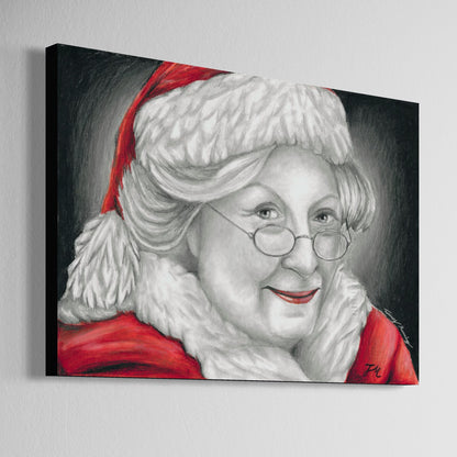 Mrs. Claus - Canvas