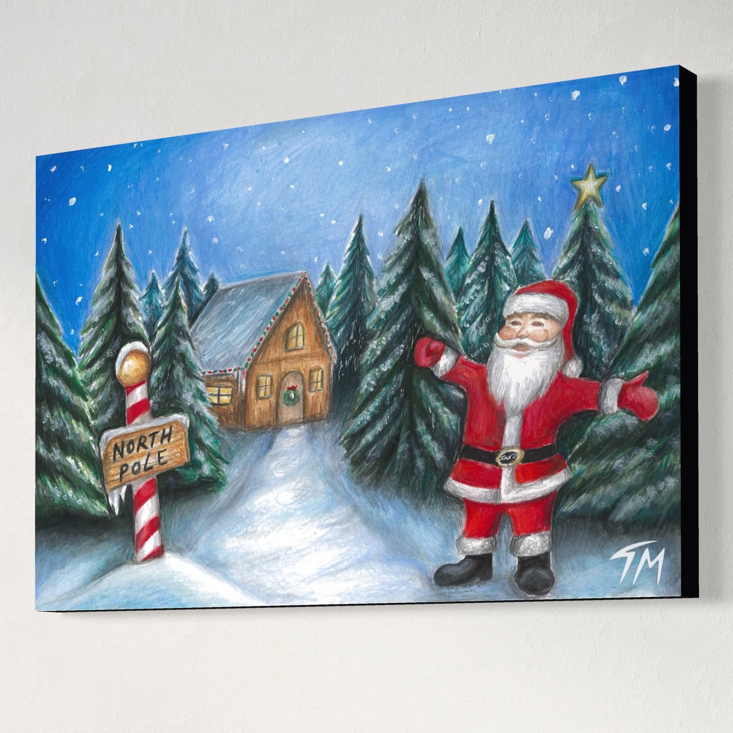 North Pole - Canvas