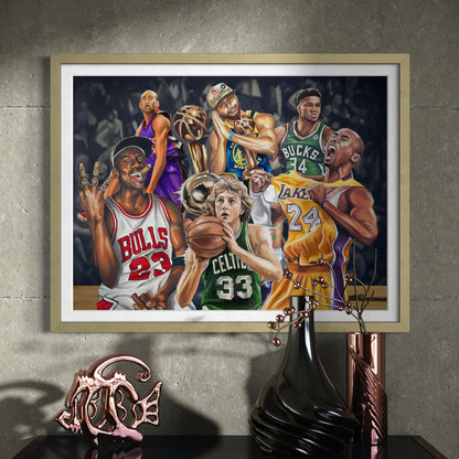 Nba All-Time Legends - Poster Print