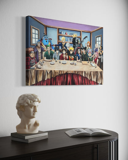 One Piece X Naruto - Canvas Print