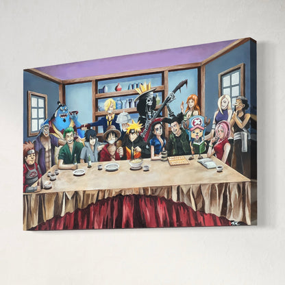 One Piece X Naruto - Canvas Print