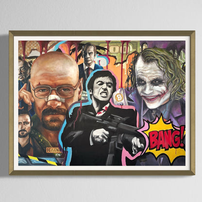 Villains - Poster Print