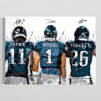 EAGLES CHAMPIONS Print