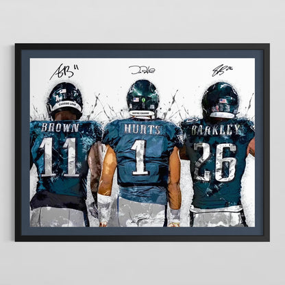 EAGLES CHAMPIONS Print