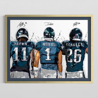 EAGLES CHAMPIONS Print