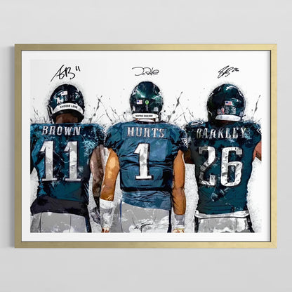 EAGLES CHAMPIONS Print