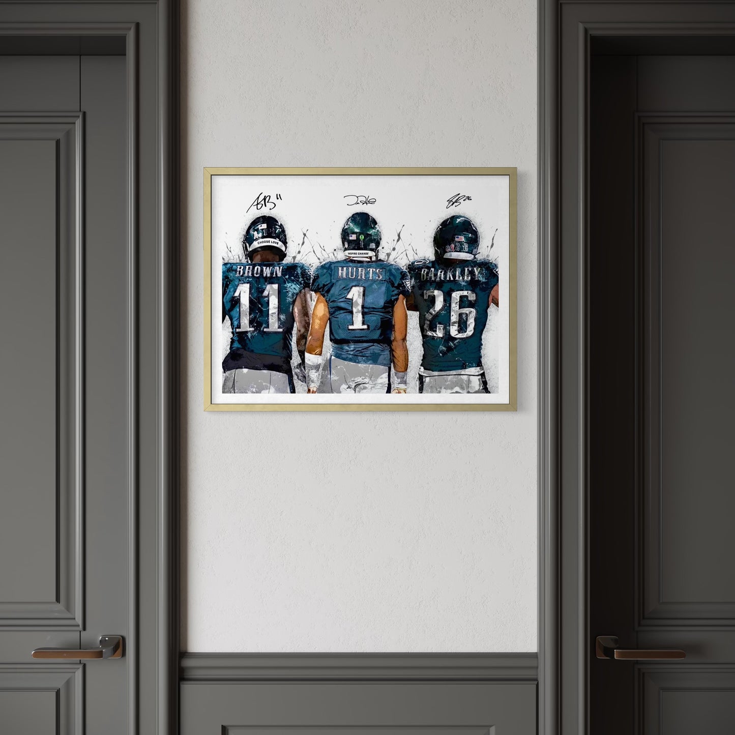 EAGLES CHAMPIONS Print