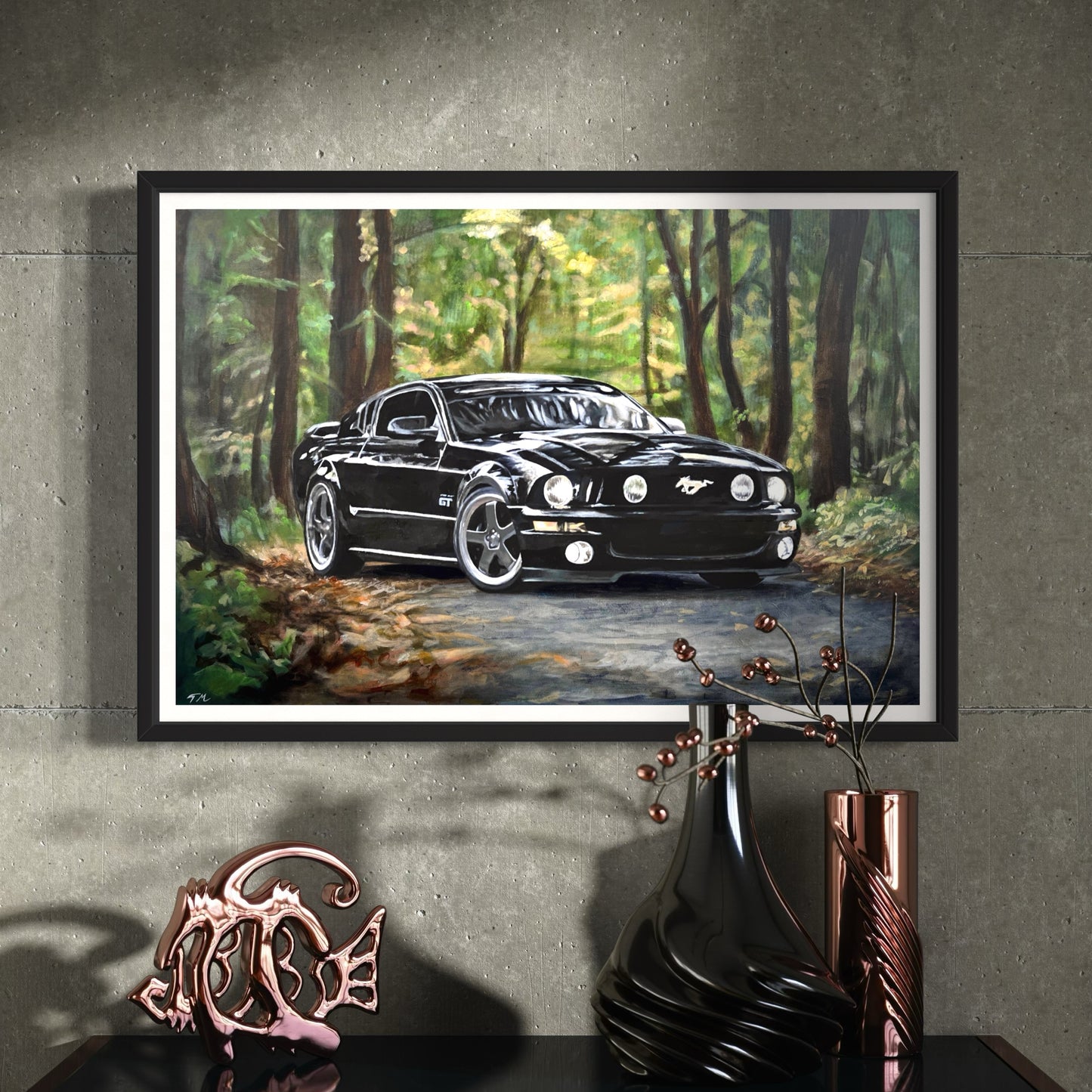 Mustang GT - Poster Print