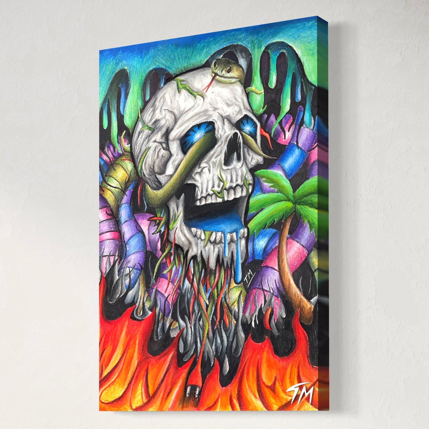 SKULL Canvas Print