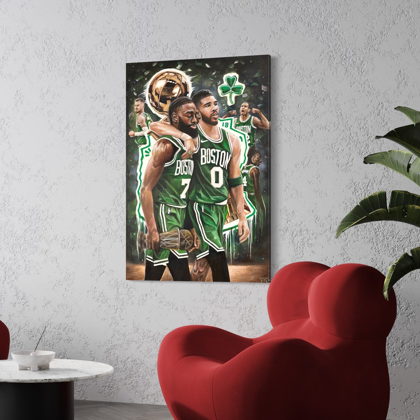 Celtics Legacy "18" - Canvas