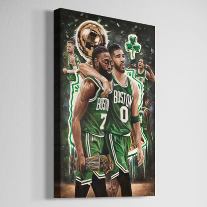 Celtics Legacy "18" - Canvas