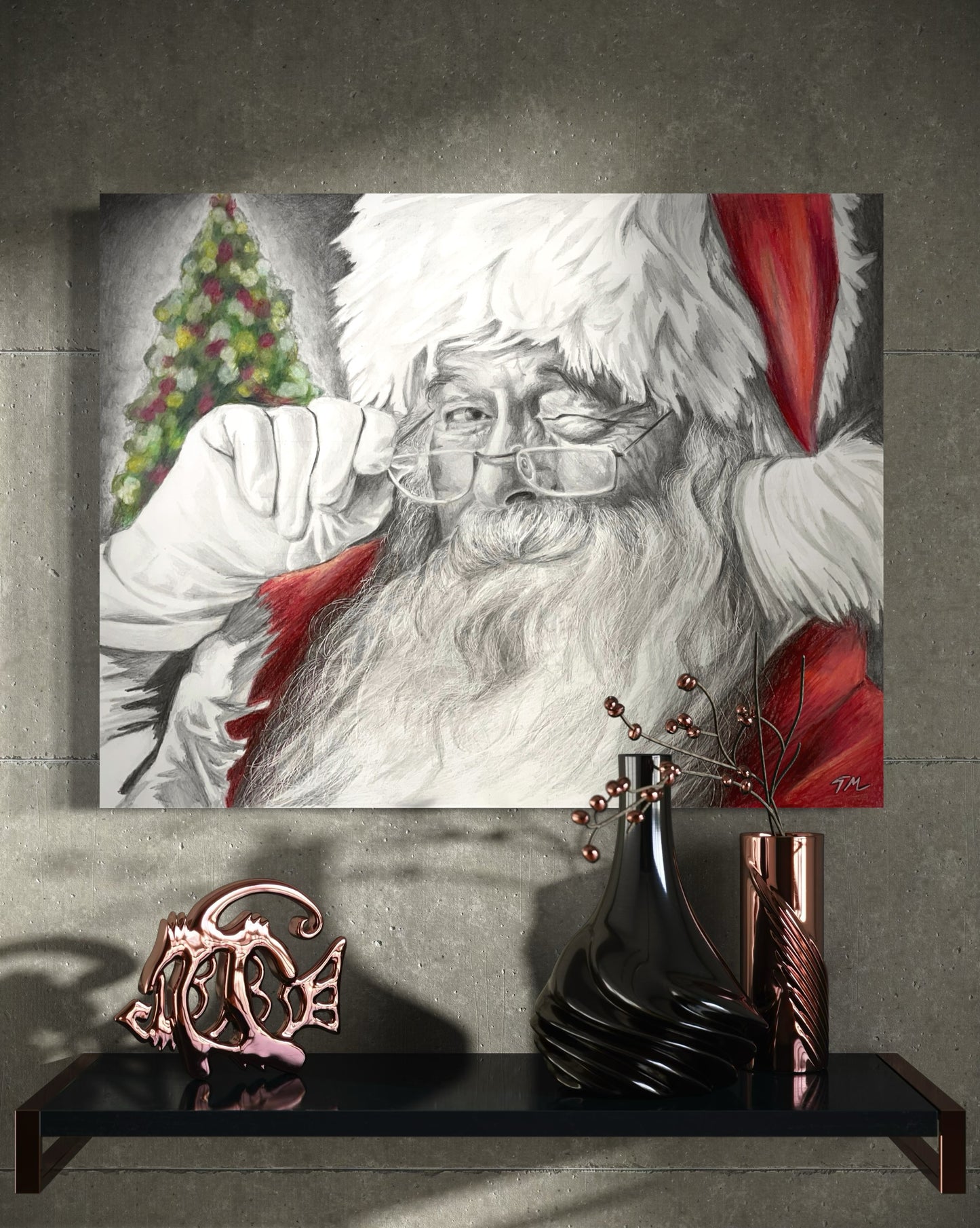 Santa Claus - Framed Print