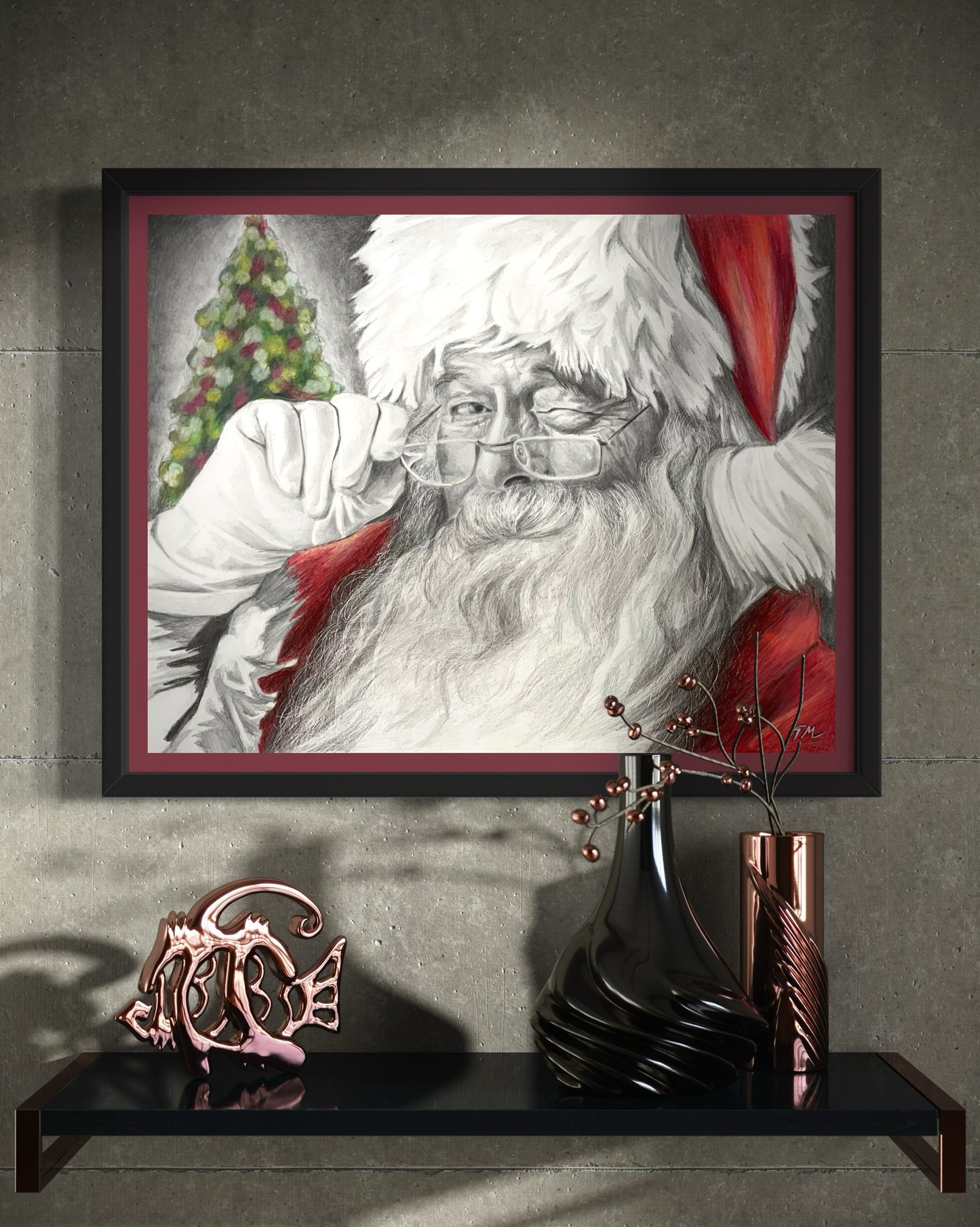 Santa Claus - Framed Print