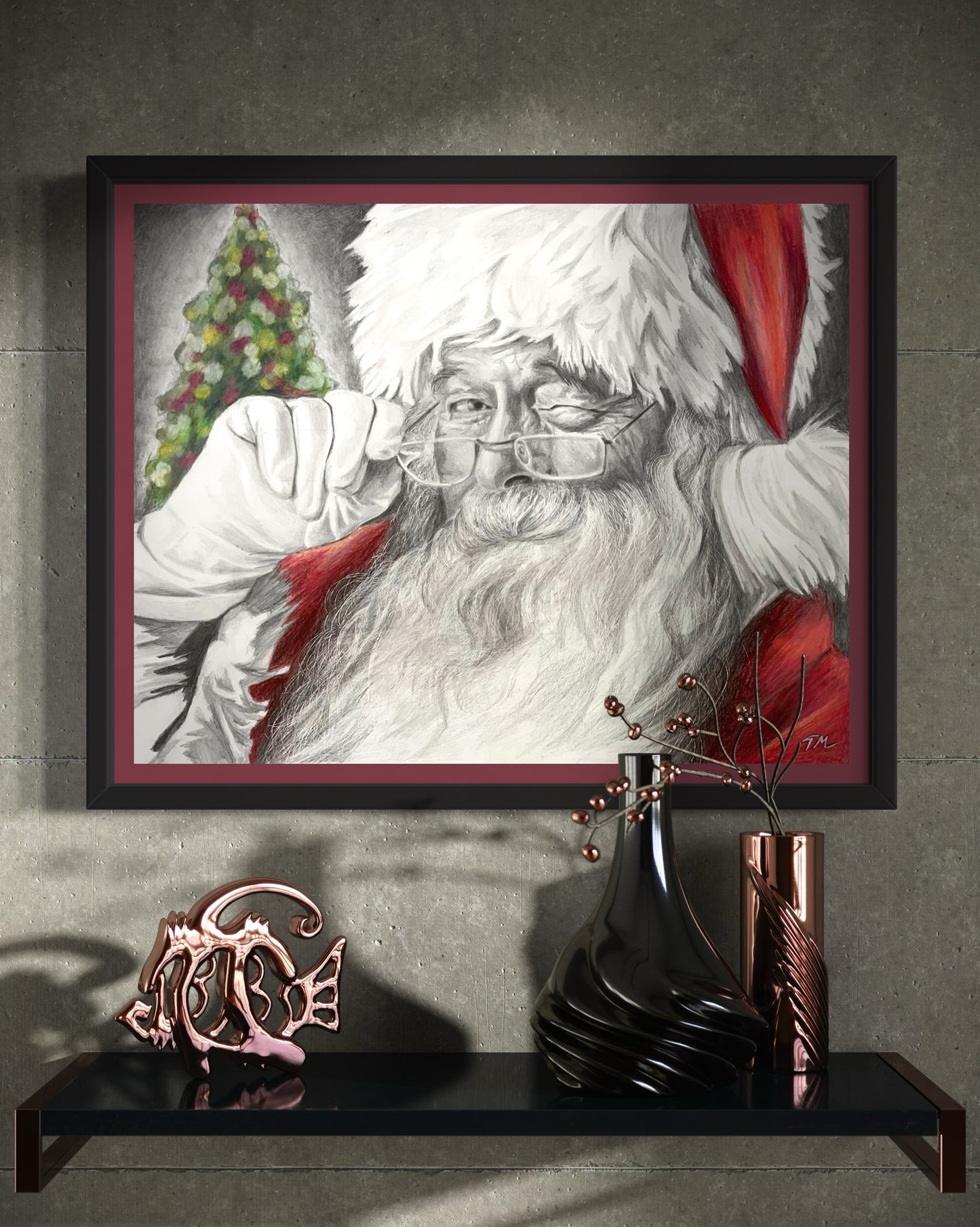 Santa Claus - Framed Print