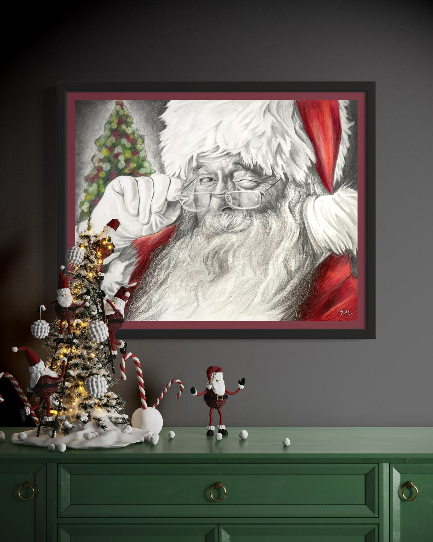 Santa Claus - Framed Print