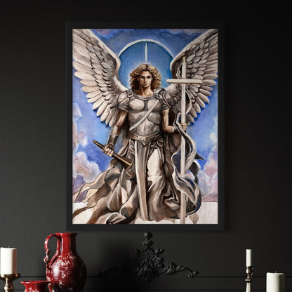 Archangel Gabriel - Framed Print