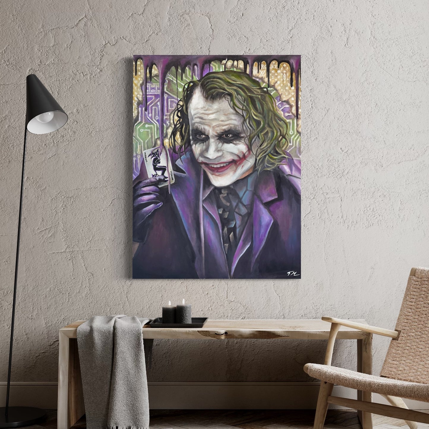 JOKER CARD Poster Print