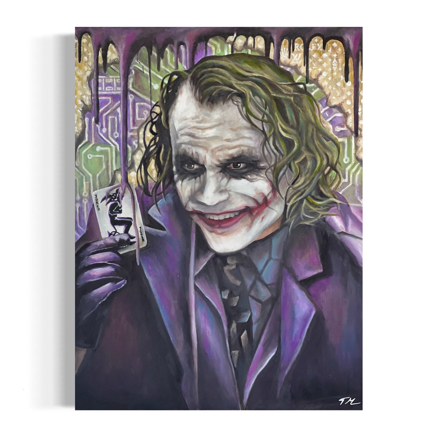 JOKER CARD Poster Print