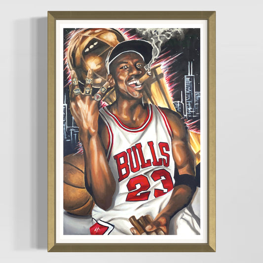 G.O.A.T - Signed Print