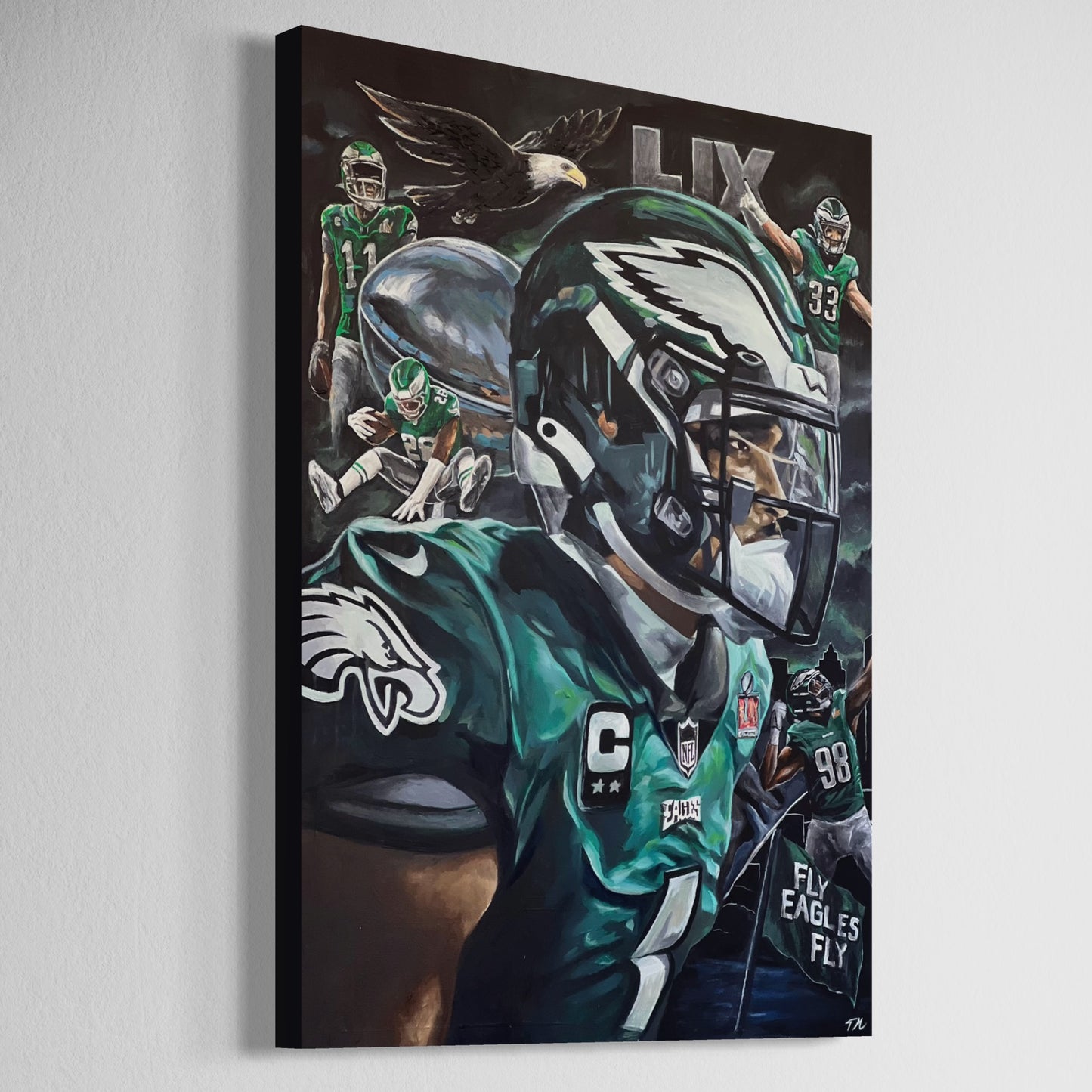 Fly Eagles Fly - Canvas