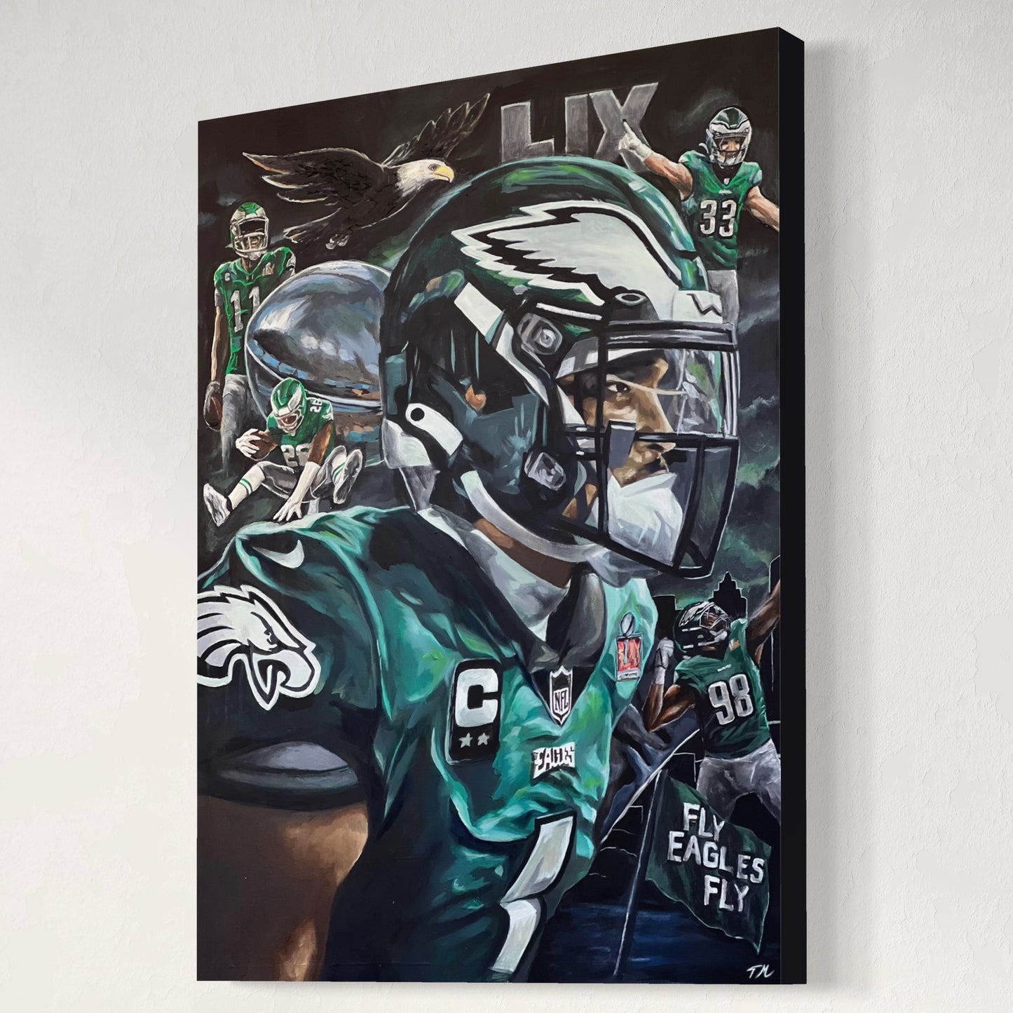 Fly Eagles Fly - Canvas