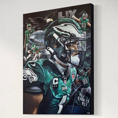 Fly Eagles Fly - Canvas