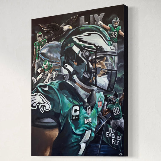 Fly Eagles Fly - Canvas
