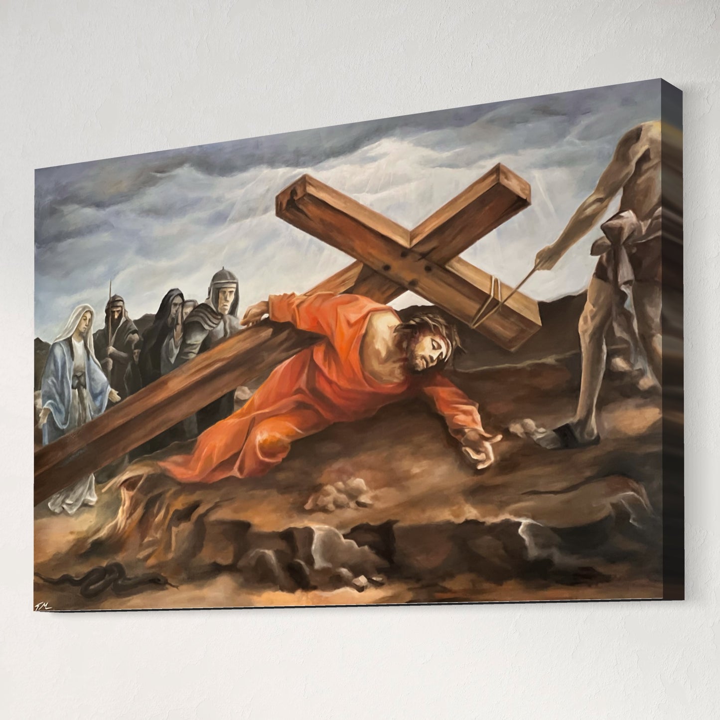 Jesus Is King - Canvas