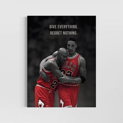 Give Everything, Regret Nothing - Poster Print