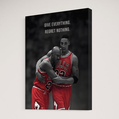 Give Everything, Regret Nothing - Canvas