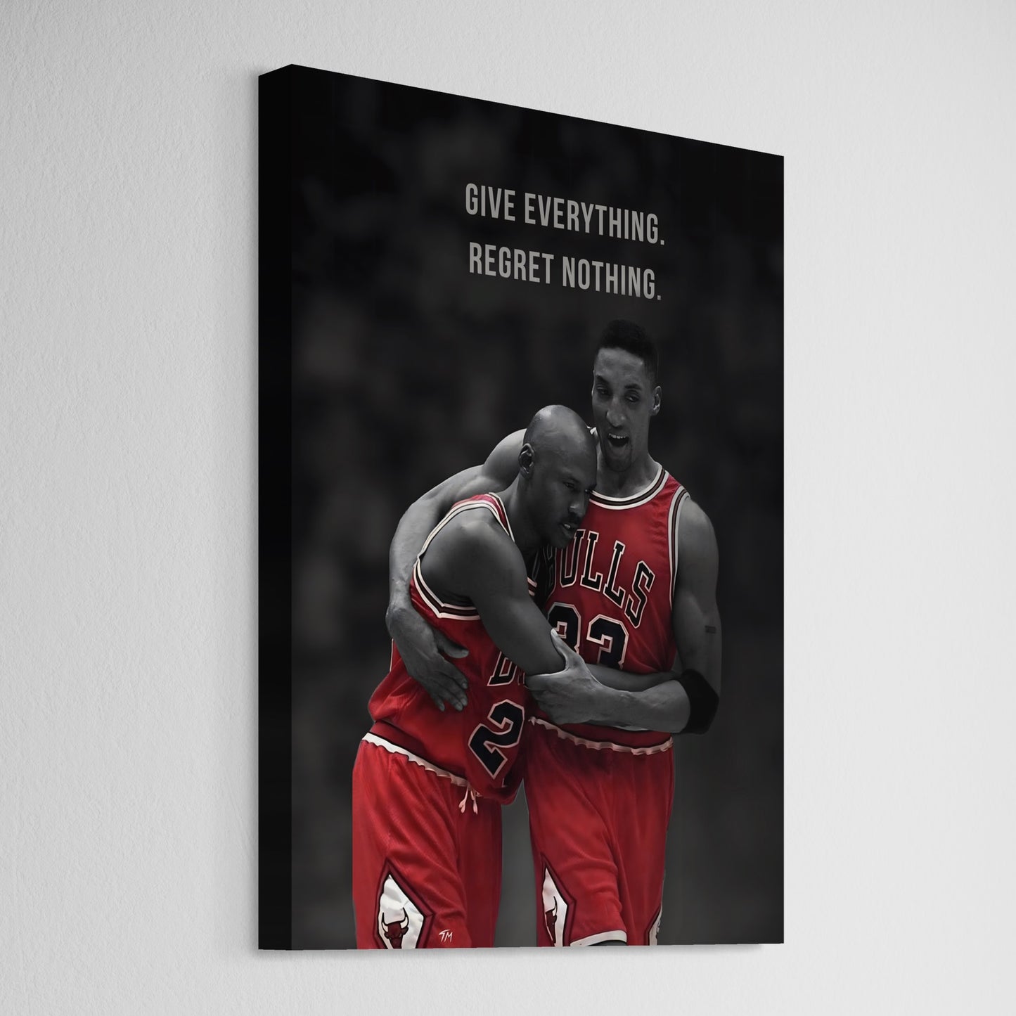Give Everything, Regret Nothing - Canvas