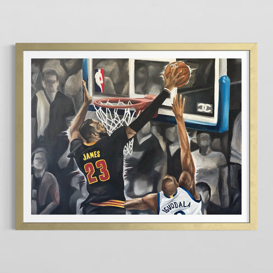 BLOCKED BY JAMES - Poster Print