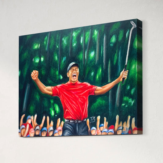 Tiger Woods 2 - Canvas