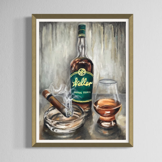 Weller Bourbon - Framed Print