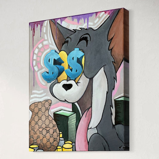 Tom Cat - Canvas