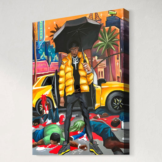 Key Glock - Canvas