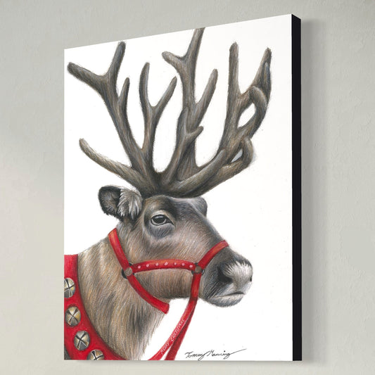 Reindeer - Canvas