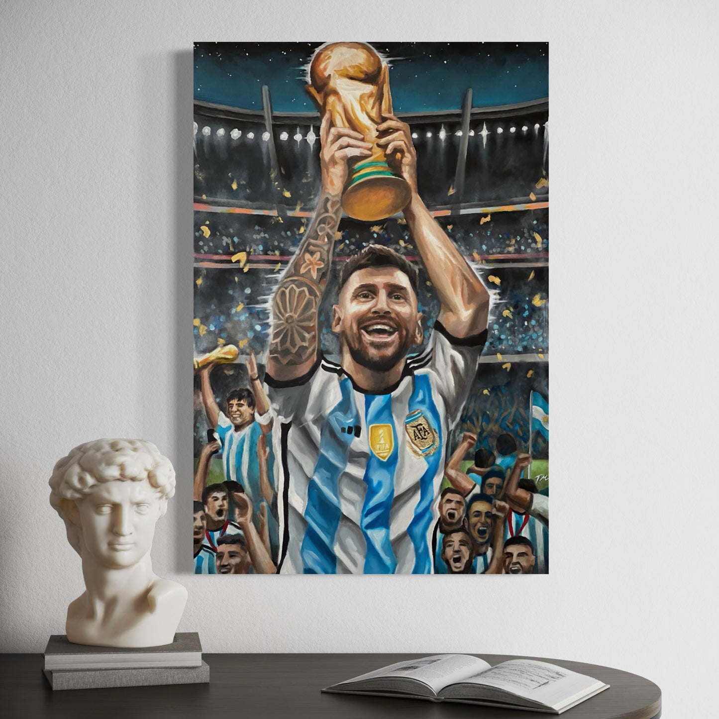 Lionel Messi Canvas Print – Wall Art
