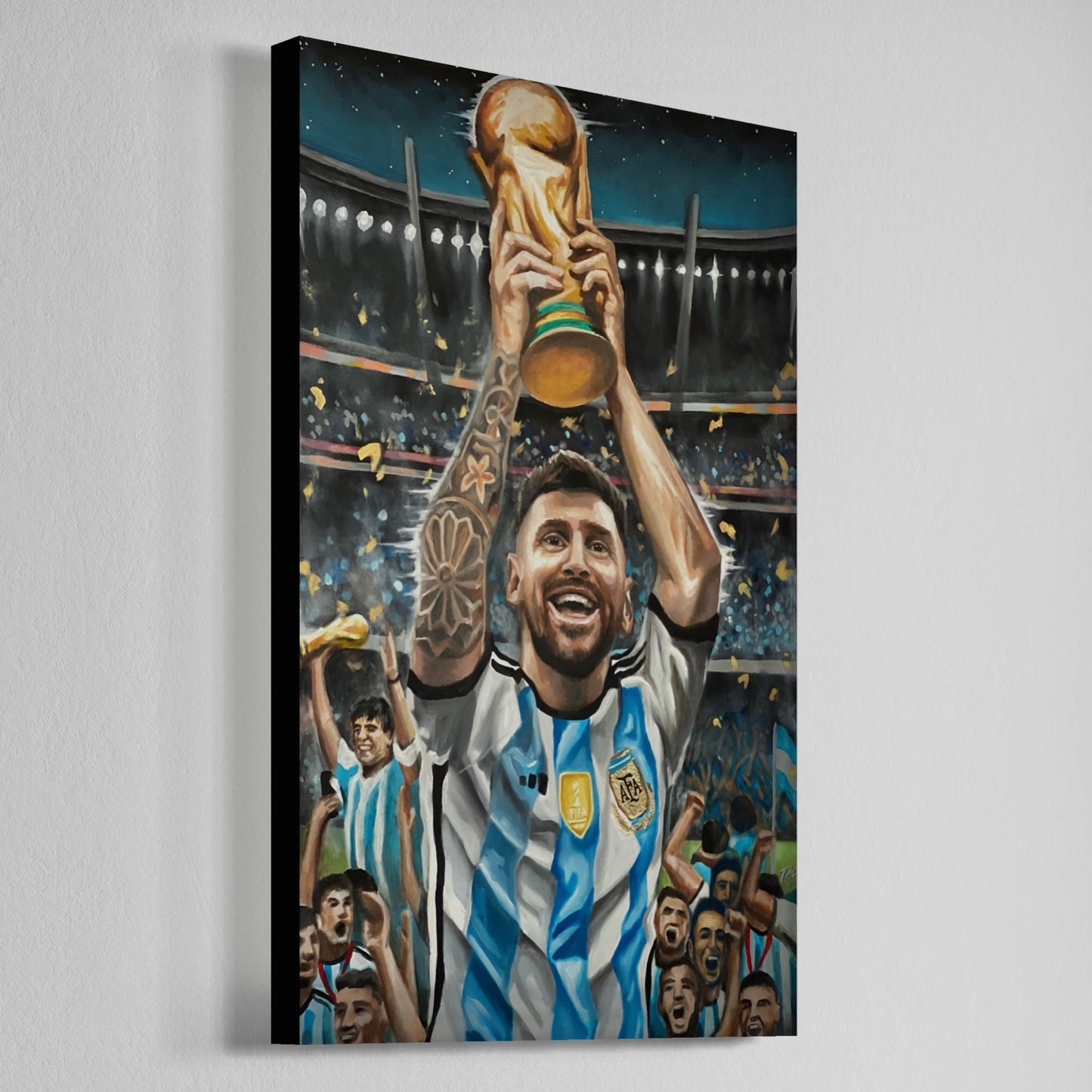 Lionel Messi Canvas Print – Wall Art