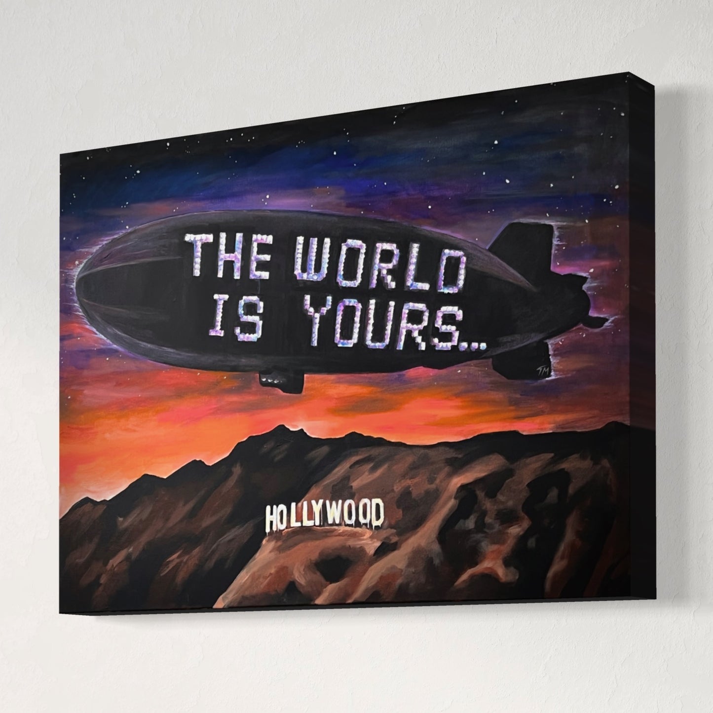 The World Is Yours - Canvas