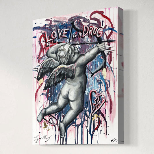 Love Is A Drug - Canvas