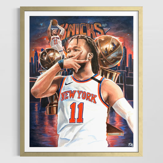 Jalen Brunson Limited Edition Poster Print