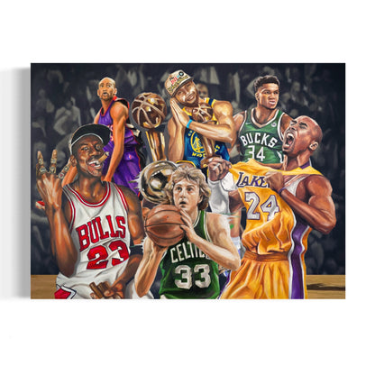 Nba All-Time Legends - Poster Print