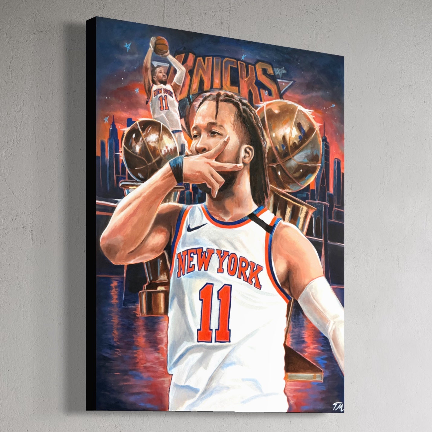 Jalen Brunson - Canvas Print