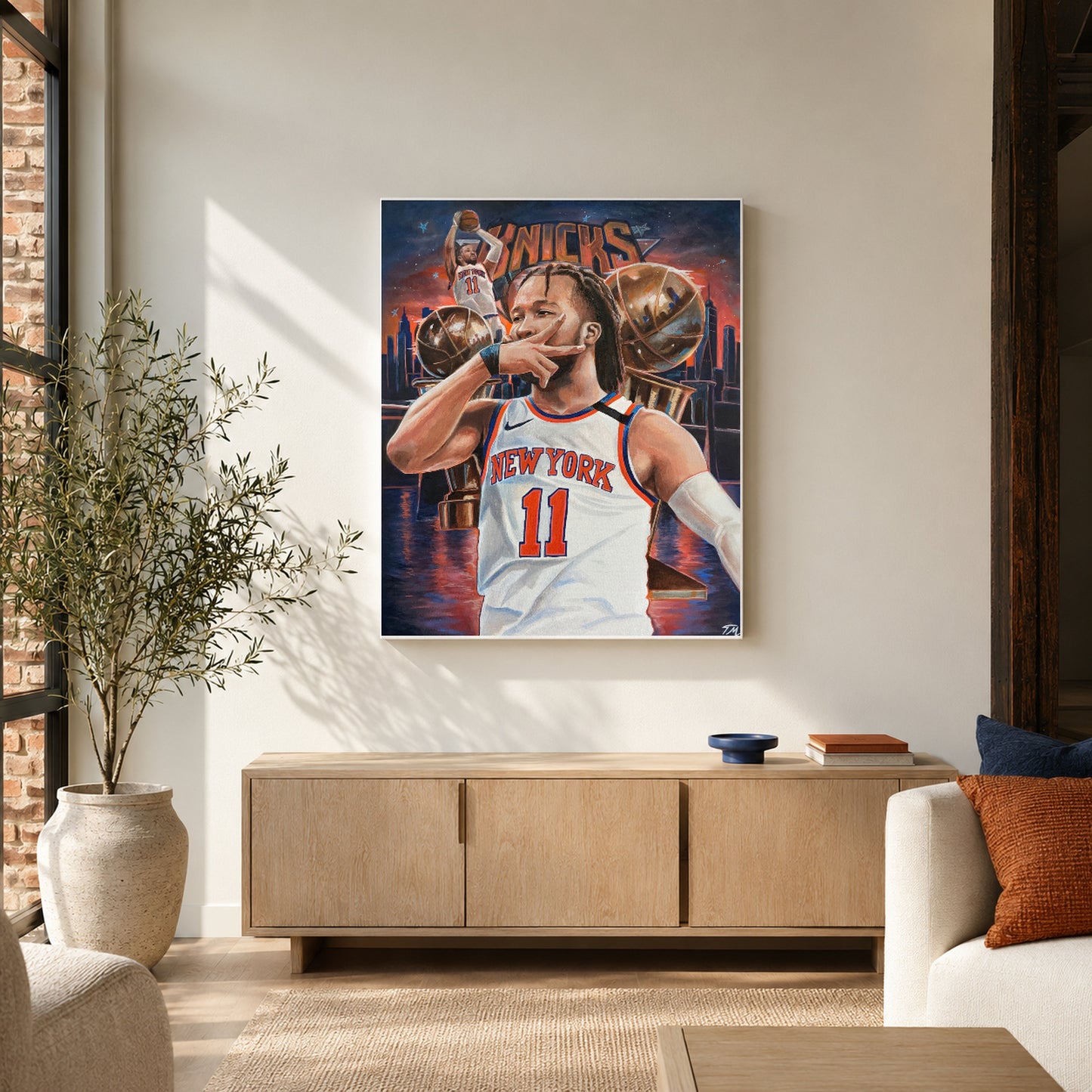 Jalen Brunson - Canvas Print